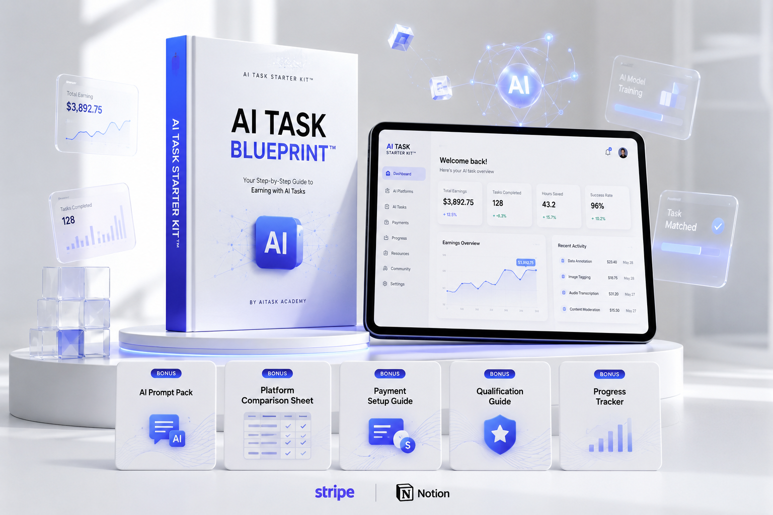 The AI Task Starter Kit™ — Product Mockup